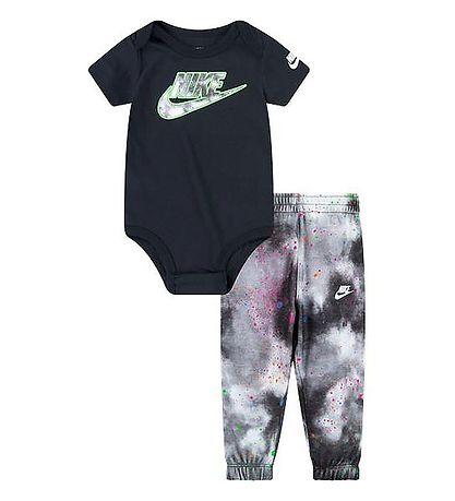 Nike Bukser/Body k/æ - Tie Dye - 3-Pak - Sort Nike Bukser/Body k/æ - Tie Dye - 3-Pak - Sort