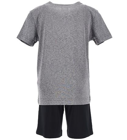 Nike Shortssæt - T-shirt/Shorts - Sort/Grå
