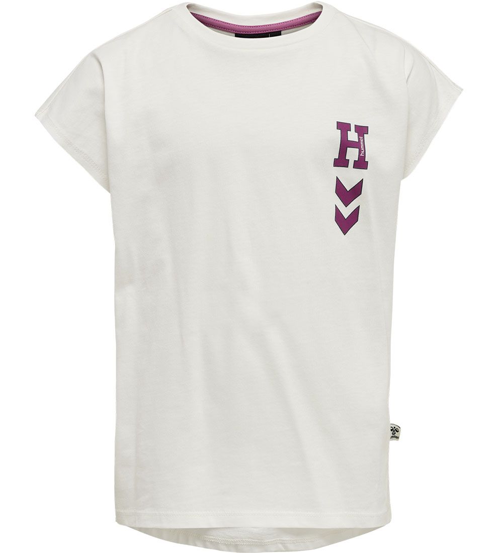 Hummel T-Shirt - HmlSociology - Marshmallow - Hummel - 6 Jahre (116) - T-Shirts