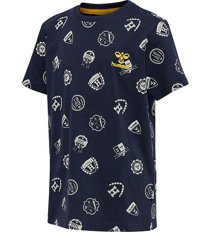 Hummel T-Shirt - HmlArt - Black Iris