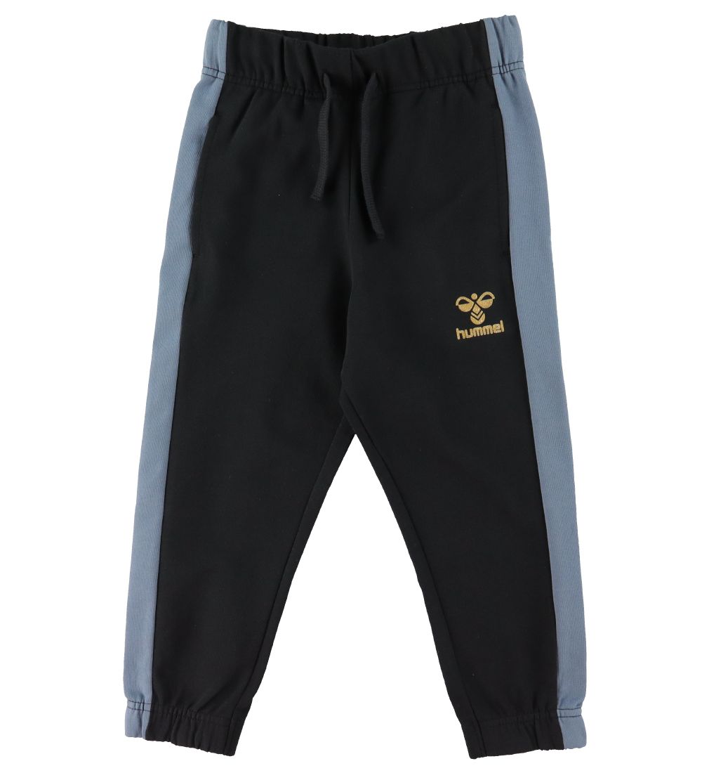 Hummel Jogginghosen - HmlMalin - Schwarz/Blau - Hummel - 4 Jahre (104) - Jogginghosen
