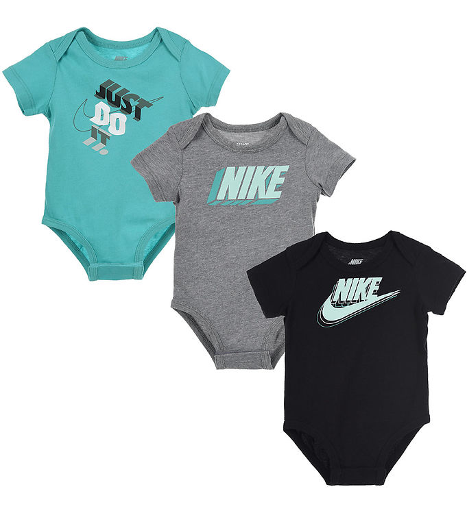 Nike Bodyer k/æ - Block - 3-Pak - Washed Teal