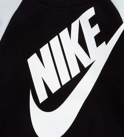 Nike Sweatsæt - Oversized Futura - Sort/Hvid