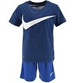 Nike Shortssæt - T-shirt/Shorts - Game Royal Nike Shortssæt - T-shirt/Shorts - Game Royal