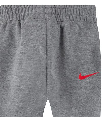 Nike Sweatpants/Body k/æ - Swoosh Stripe - Carbon Heather