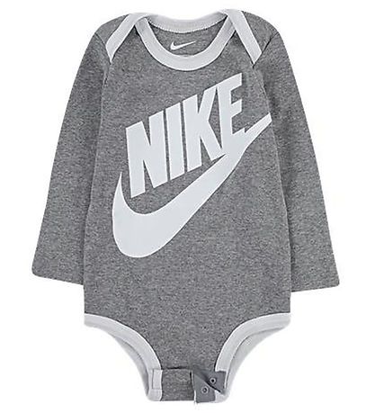 Nike Gaveæske - Body l/æ/Hue/Strømper - Futura - Grey Heather