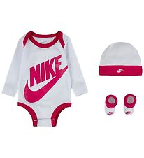Nike Gaveæske - Body l/æ/Hue/Strømper - Futura - Rush Pink Nike Gaveæske - Body l/æ/Hue/Strømper - Futura - Rush Pink