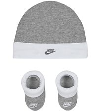Nike Sæt - Hue/Strømper - Futura - Dark Grey Heather Nike Sæt - Hue/Strømper - Futura - Dark Grey Heather
