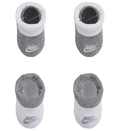 Nike Strømper - Futura - 2-Pak - Dark Grey Heather