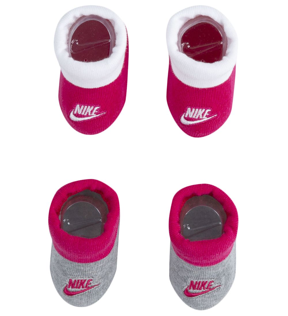 Nike Socken - Futura - 2er-Pack - Rush Pink - Nike - 0-6 mt - Socken