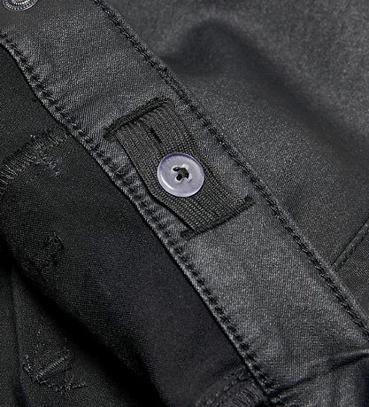 Kids Only Trousers - Noos - KonRoyal - Rock Coated - Black