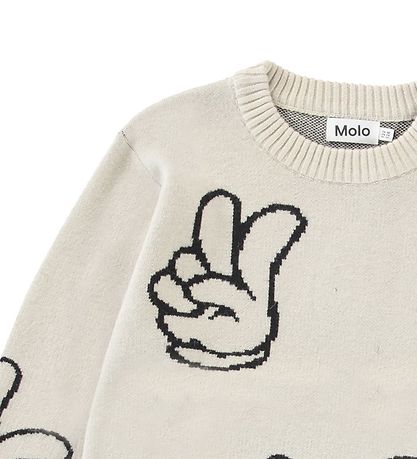 Molo Bluse - Strik - Bello - Moon