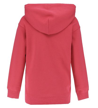 GANT Hættetrøje - Contrast Shield - Scarlet Red GANT Hættetrøje - Contrast Shield - Scarlet Red