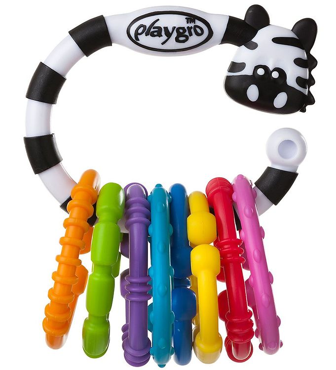 Playgro Zebra 9 Links, 0,25 År, Flerfarvet
