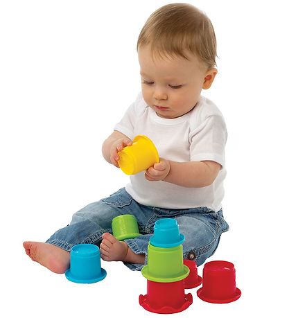 Playgro Stablelegetøj - Stabelkopper - 9 stk - Multifarvet Playgro Stablelegetøj - Stabelkopper - 9 stk - Multifarvet