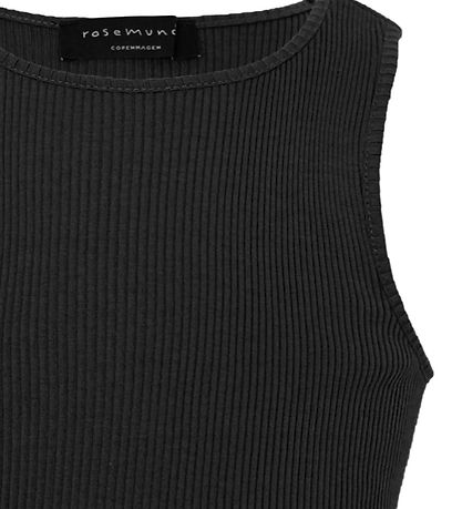 Rosemunde Tanktop - Silke/Bomuld - Sort