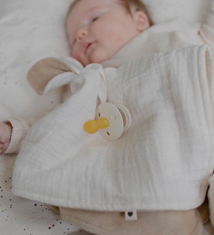 Bibs Nusseklud - 40x40 cm - Kangaroo - Ivory/Vanilla
