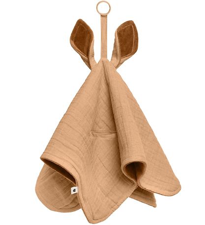 BIBS Comfort Blanket - 40x40 cm - Kangaroo - Sand/Caramel