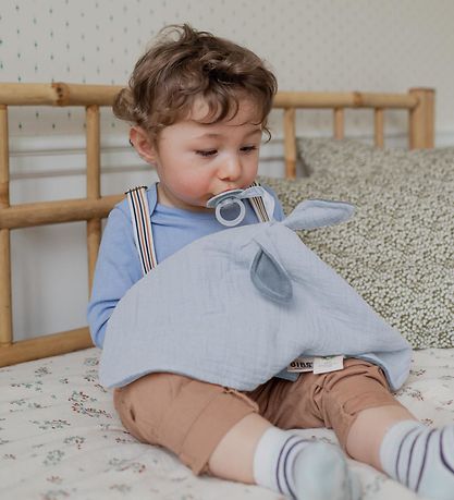 BIBS Nusseklud - 40x40 cm - Kangaroo - Cloud/Iron BIBS Nusseklud - 40x40 cm - Kangaroo - Cloud/Iron