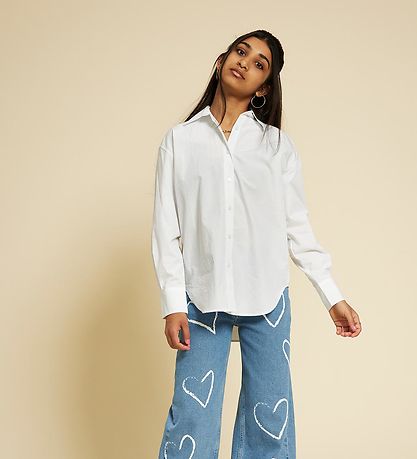 Hound Skjorte - Colorful - Hvid Hound Skjorte - Colorful - Hvid