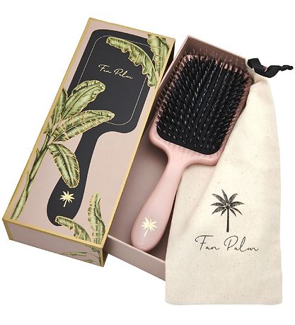 Fan Palm Hårbørste - Large - Double Bloom Fan Palm Hårbørste - Large - Double Bloom