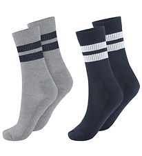 Molo Strømper - Norman - 2-pak - Galaxy Blue Molo Strømper - Norman - 2-pak - Galaxy Blue