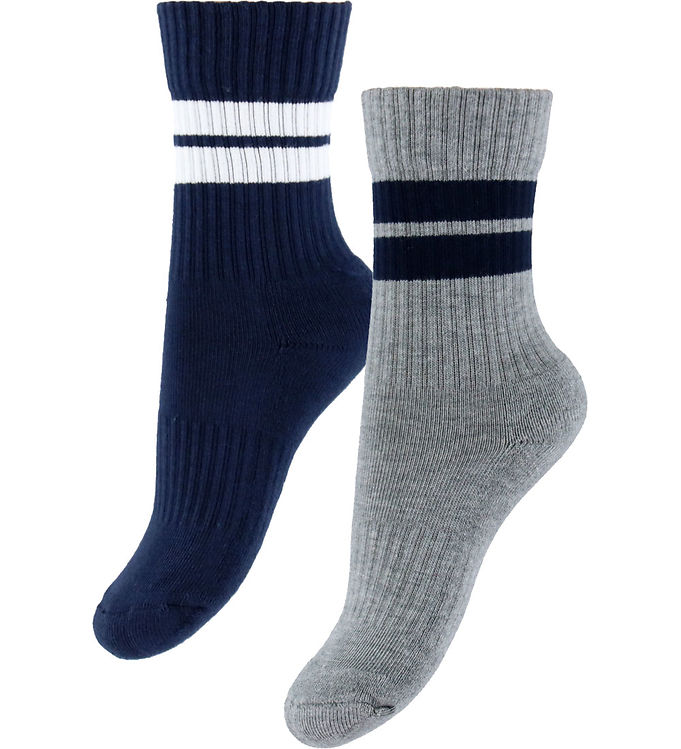 Molo Strømper - Norman - 2-pak - Galaxy Blue