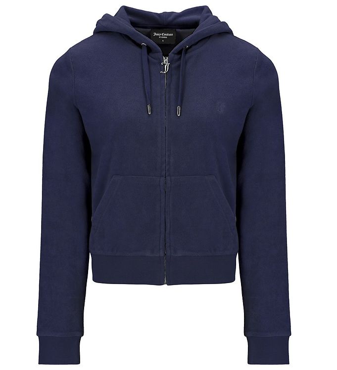 Juicy Couture Velour Cardigan - Night Sky