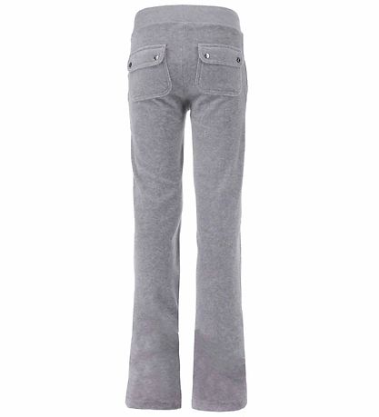 Juicy Couture Velourbukser - Silver Marl Juicy Couture Velourbukser - Silver Marl