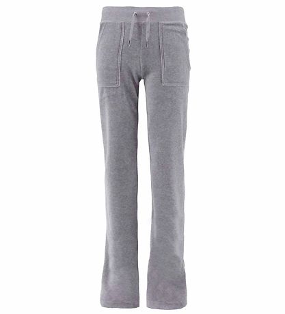 Juicy Couture Velourbukser - Silver Marl Juicy Couture Velourbukser - Silver Marl
