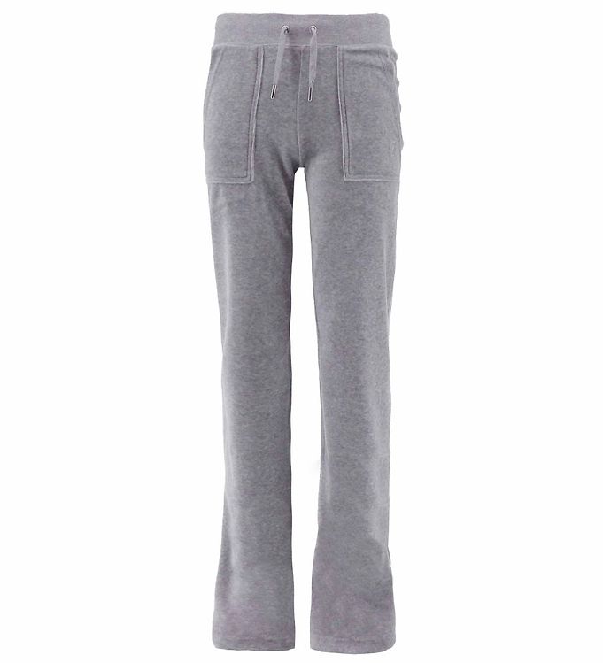 Juicy Couture Velourbukser - Silver Marl billede