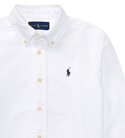 Polo Ralph Lauren Skjorte - Slim Fit - Hvid Polo Ralph Lauren Skjorte - Slim Fit - Hvid