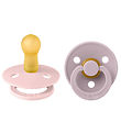 BIBS Colour Sutter - 2-pak - Str. 2 - Rund - Blossom/Dusky Lilac