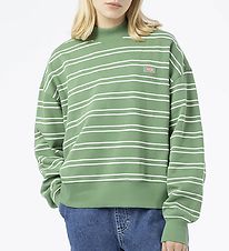 Dickies Sweatshirt - Westover - Dark Ivy m. Striber Dickies Sweatshirt - Westover - Dark Ivy m. Striber