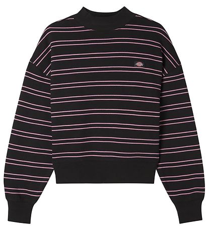 Dickies Sweatshirt - Westover - Sort/Rosastribet