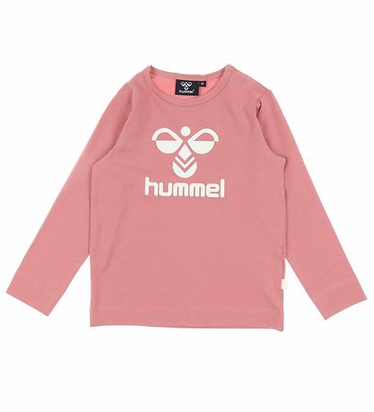 Hummel Bluse - hmlMarie - Dusty Rose m. Logo Hummel Bluse - hmlMarie - Dusty Rose m. Logo
