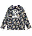 Hummel Bluse - hmlSteen - Vetiver Camouflage m. Logo Hummel Bluse - hmlSteen - Vetiver Camouflage m. Logo