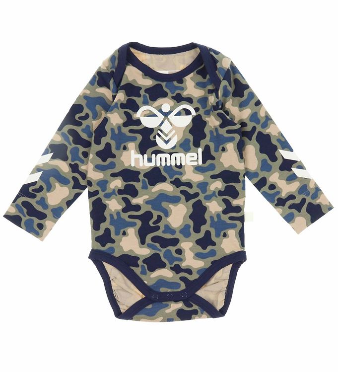 Hummel hmlSteen Body l/æ - Vetiver Camouflage