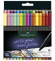 Faber-Castell Tuscher - Grip Finepen - 30 stk - Pastel/Neon Faber-Castell Tuscher - Grip Finepen - 30 stk - Pastel/Neon