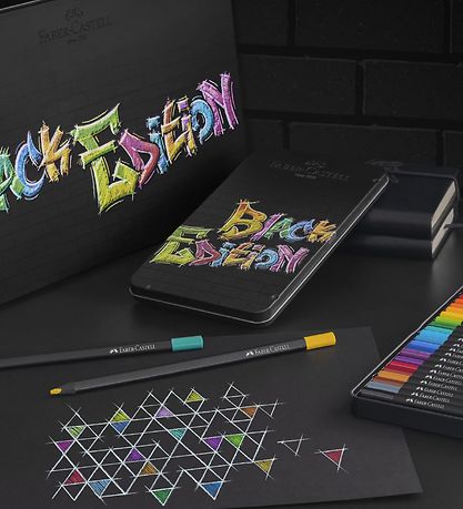 Faber-Castell Farveblyanter - Trekantet - 12 stk - Multi Faber-Castell Farveblyanter - Trekantet - 12 stk - Multi