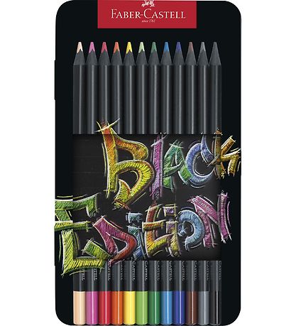 Faber-Castell Farveblyanter - Trekantet - 12 stk - Multi Faber-Castell Farveblyanter - Trekantet - 12 stk - Multi