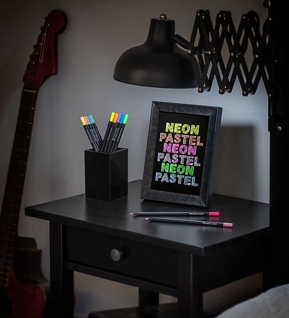 Faber-Castell Farveblyanter - Trekantet - 12 stk - Neon/Pastel Faber-Castell Farveblyanter - Trekantet - 12 stk - Neon/Pastel