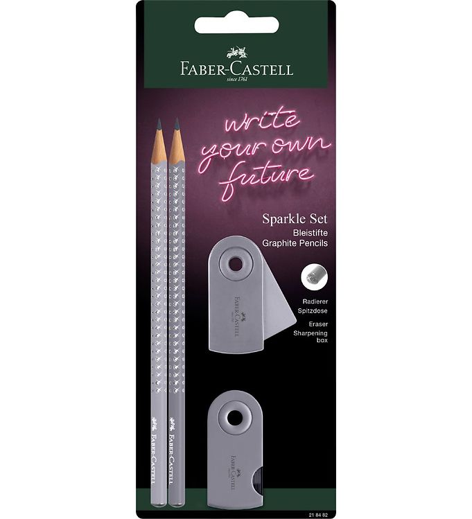Faber-Castell Blyantsæt - Sparkle - 4 Dele