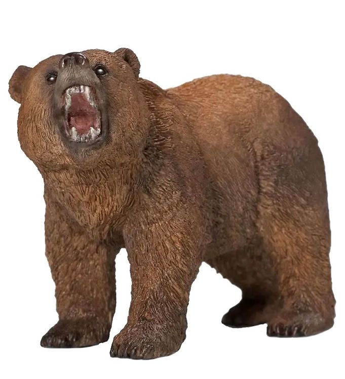 Schleich Wild Life - H: 7 cm - Grizzlybjørn 14685