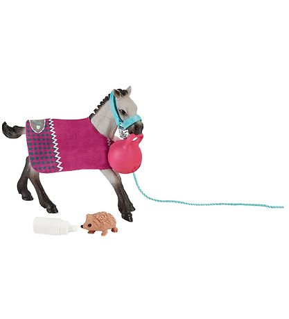 Schleich Horse Club - H: 7 cm - Legesjov Med Føl 42534