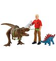 Schleich Dinosaurs - H: 7 cm - T-Rex Angreb 41465 Schleich Dinosaurs - H: 7 cm - T-Rex Angreb 41465