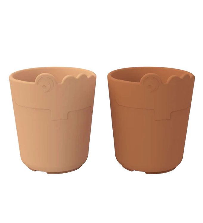 Done by Deer Kiddish Mini Kop 2 Stk. Croco Mustard