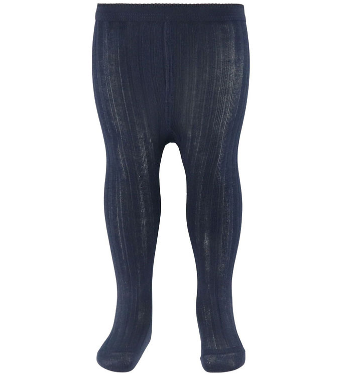 MP Strømpebukser - Rib - Navy