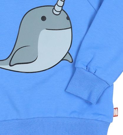 DYR Sweatshirt - DYRBellow - Fresh Blue Narhval
