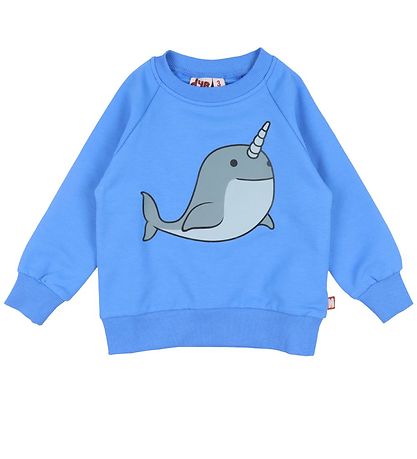 DYR Sweatshirt - DYRBellow - Fresh Blue Narhval